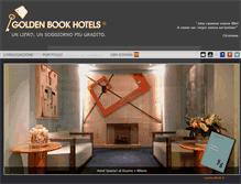 Tablet Screenshot of goldenbookhotels.it